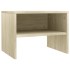 Mesitas de noche 2 uds contrachapada color roble 40x30x30