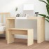 Taburete de tocador contrachapada roble Sonoma 70x35x45