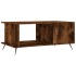 Mesa de centro madera contrachapada roble ahumado 90x50x40
