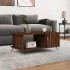 Mesa de centro madera contrachapada roble marrón 90x50x40