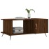 Mesa de centro madera contrachapada roble marrón 90x50x40