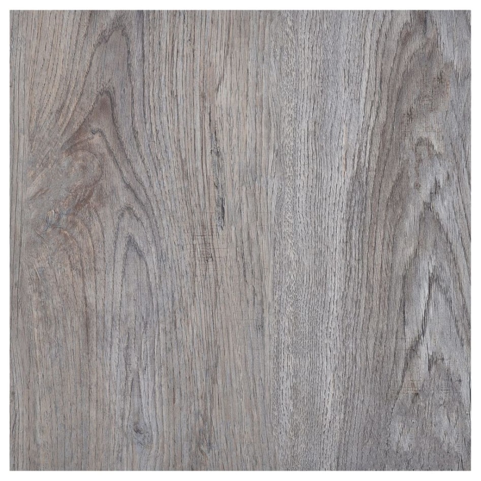 Tarimas de suelo autoadhesivas 20 uds PVC marrón claro 1,86