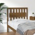 Cabecero de cama madera maciza pino marrón miel 95,5x4x100