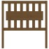 Cabecero de cama madera maciza pino marrón miel 95,5x4x100