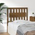 Cabecero de cama madera maciza pino marrón miel 95,5x4x100
