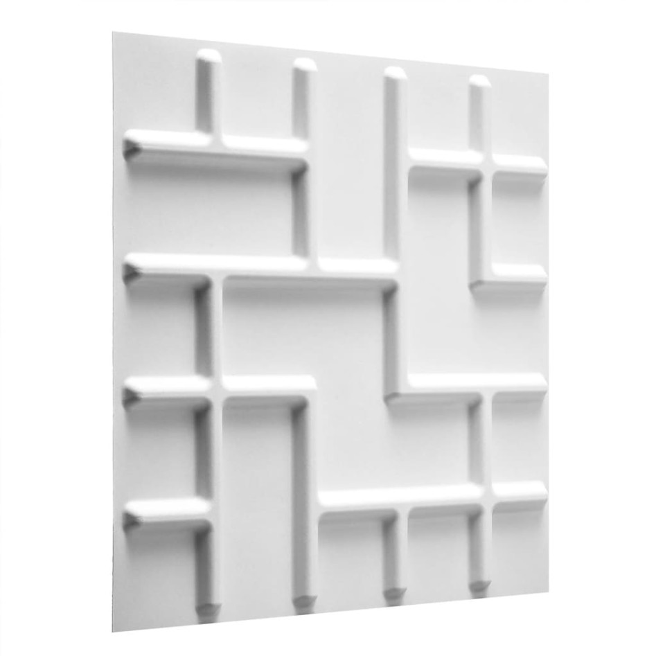 WallArt Paneles de pared Tetris 12 uds