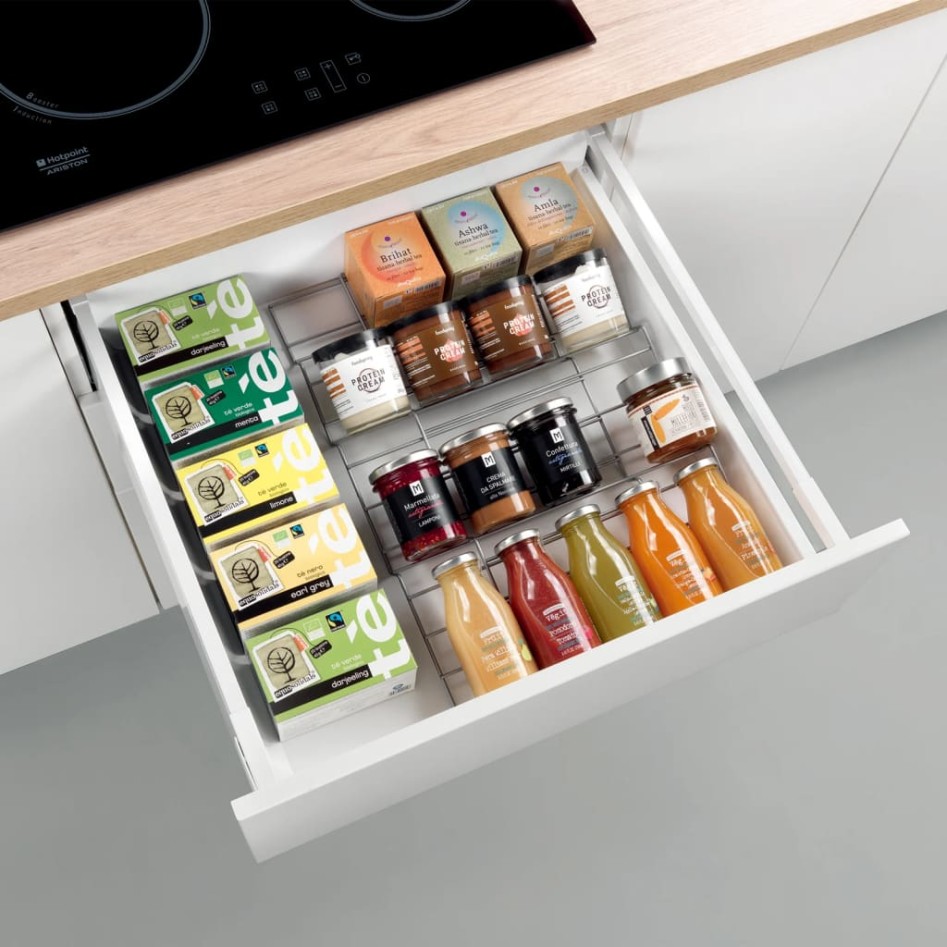 Metaltex Especiero extensible de 4 niveles X-Pand 2 piezas