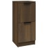 Aparador madera contrachapada marrón roble 30x30x70