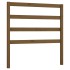 Cabecero de cama madera maciza de pino marrón miel 106x4x100