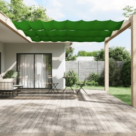 Toldo vertical verde claro 180x360 cm tela