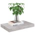 Estantes flotantes de pared 4 uds gris MDF 40x23x3,8