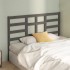 Cabecero de cama madera maciza de pino gris 156x4x104