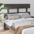 Cabecero de cama madera maciza de pino gris 138x3x81
