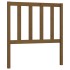 Cabecero de cama madera maciza de pino marrón miel 81x4x100
