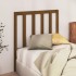 Cabecero de cama madera maciza de pino marrón miel 81x4x100