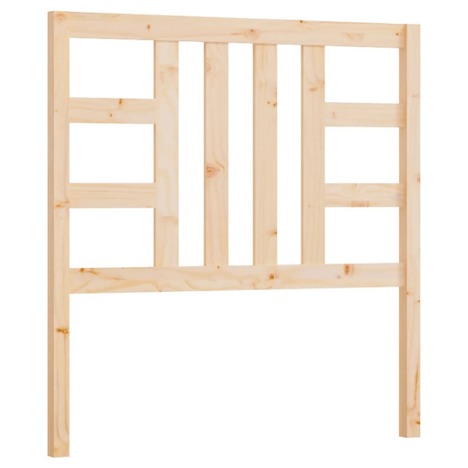 Cabecero de cama madera maciza de pino 81x4x100