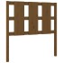 Cabecero de cama madera maciza pino marrón miel 105,5x4x100