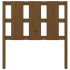 Cabecero de cama madera maciza pino marrón miel 105,5x4x100