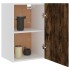 Mueble de TV colgante madera roble ahumado 39,5x31x60