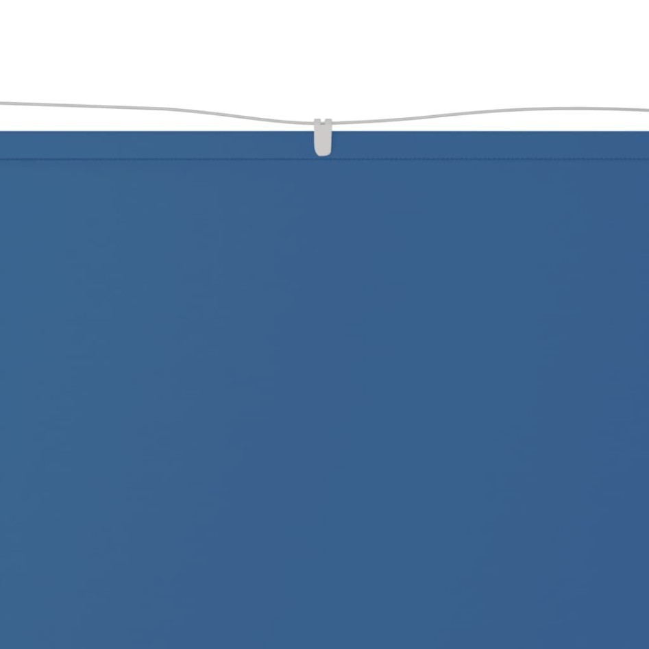 Toldo vertical tela oxford azul 100x600