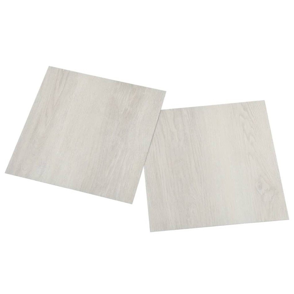 Tarimas de suelo autoadhesivas 20 uds PVC beige 1,86