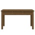 Banco de jardín madera maciza pino marrón miel 80x44x45