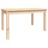 Mesa de jardín madera maciza de pino 82,5x50,5x45