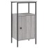 Mesita de noche madera de ingeniería gris Sonoma 41x31x80