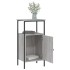 Mesita de noche madera de ingeniería gris Sonoma 41x31x80
