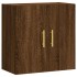 Armario de pared madera de ingeniería marrón roble 60x31x60