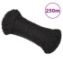 Cuerda de trabajo polipropileno negro 6 mm 250