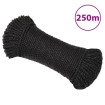 Cuerda de trabajo polipropileno negro 6 mm 250 m