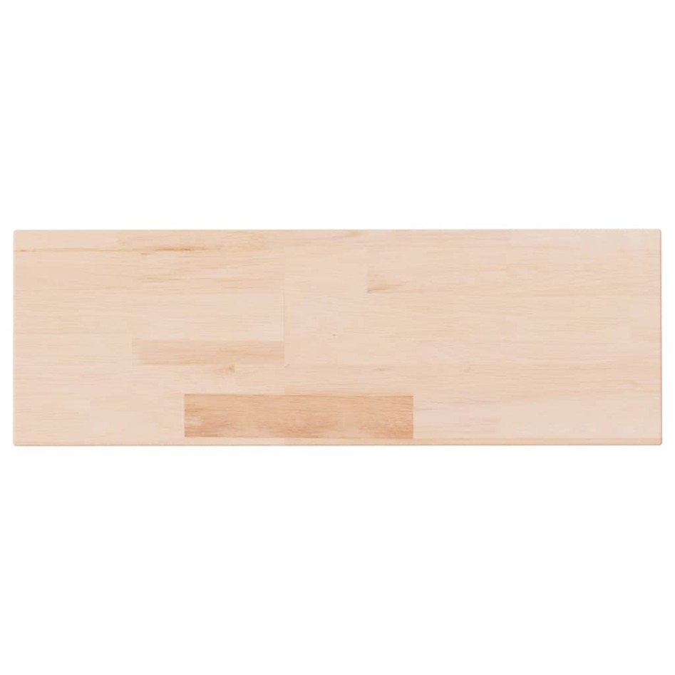Tabla de estantería madera maciza roble sin tratar 60x20x4