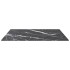 Tablero mesa diseño mármol vidrio templado negro 60x60 cm 6