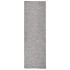 Alfombra de exterior de tejido plano marrón y azul 80x250