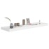 Estante flotante de pared MDF blanco 90x23,5x3,8