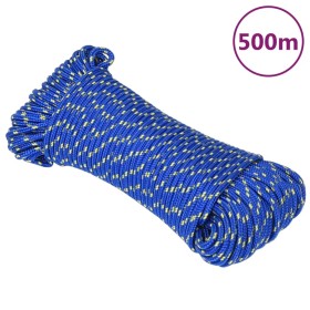 Cuerda de barco polipropileno azul 4 mm 500