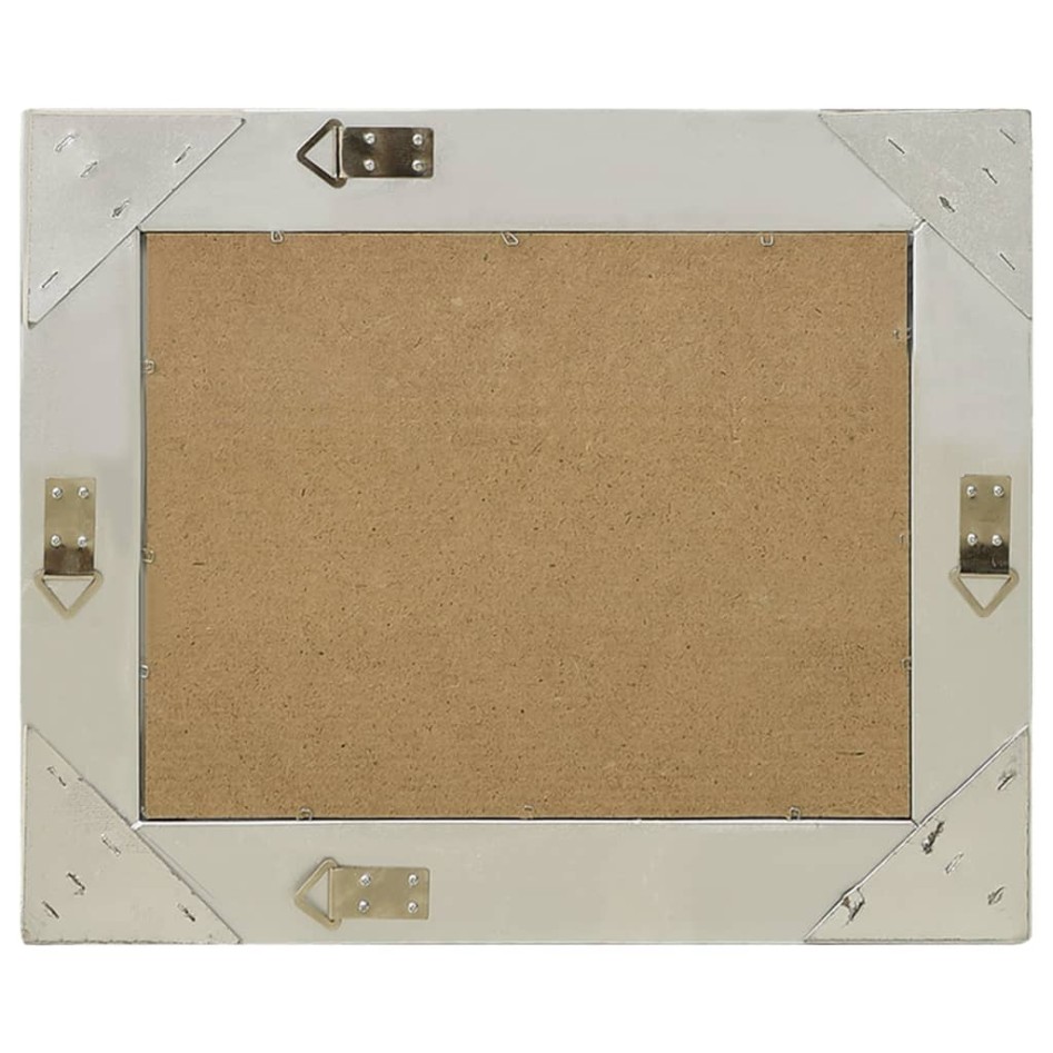 Espejo de pared estilo barroco plateado 50x40