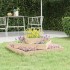 Jardinera de madera maciza de pino 83x83x27