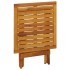 Mesa para terraza bistró madera maciza de acacia 46x46x47