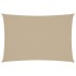 Toldo de vela rectangular tela Oxford beige 3x5