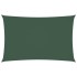 Toldo de vela rectangular tela Oxford verde oscuro 2x4,5