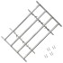 Reja de seguridad ajustable ventana con 4 barras 500-650