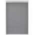 Mosquitera plisada para ventanas aluminio 80x120cm con