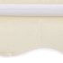 Toldo de lona blanco crema 350x250
