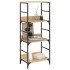 Estantería de madera ingeniería roble Sonoma 50x33x117,5