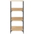 Estantería de madera ingeniería roble Sonoma 50x33x117,5