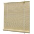 Persiana enrollable de bambú color natural 100x220
