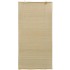 Persiana enrollable de bambú color natural 100x220