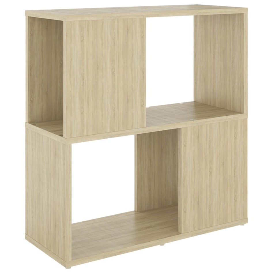 Librería de madera contrachapada roble Sonoma 60x24x63